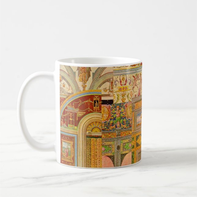 Mug collage de motifs italiens baroques (Gauche)