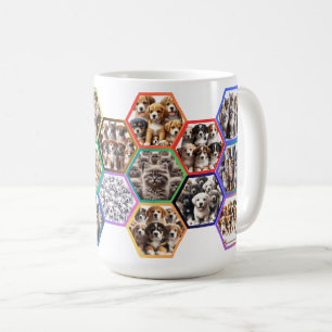 Mug Collage de pattes et de Whiskers : Une Symphonie d