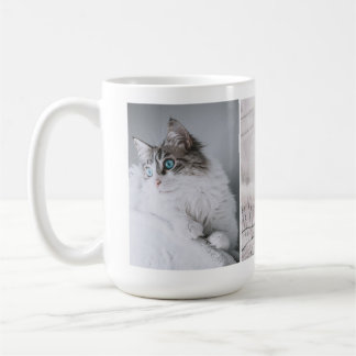 Mug Collage de photos de votre chat chien animal de co