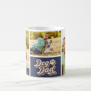 Mug Collage de photos   Empreinte de patte de chien pa