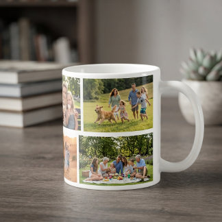 Mug Collage de photos personnalisé & Image personnalis