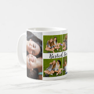 Mug Collage de photos personnalisé pour meilleure amie