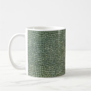 Mug Collage de terrain de galets blancs