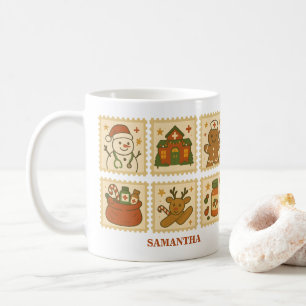 Mug Collage des infirmières de Noël Fêtes