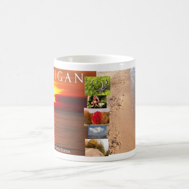 Mug Collage du Michigan (Centre)