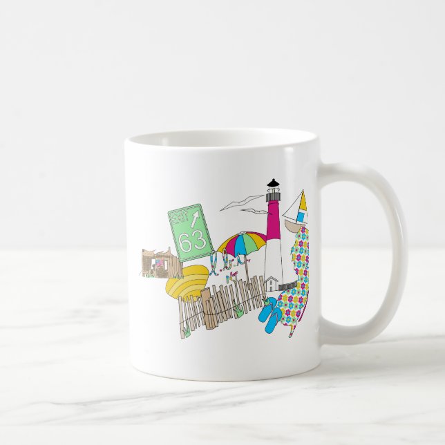 Mug Collage Girly d'amour de LBI (Droite)