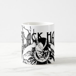 Mug Collage graphique de la main noire 0, noir et