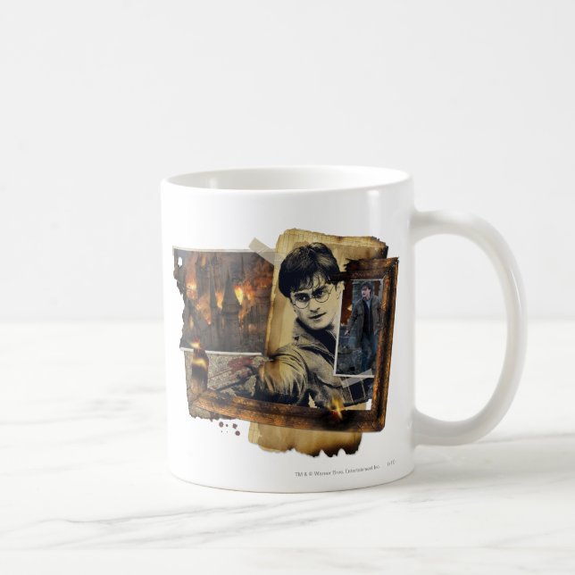 Mug Collage Harry Potter 7 (Droite)