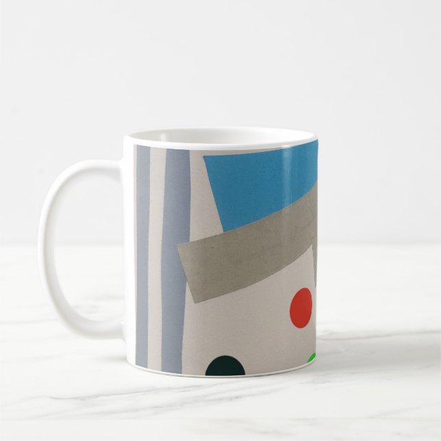 Mug Collage lumineux Abstrait (Gauche)