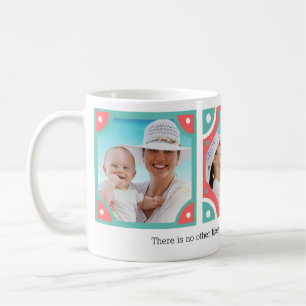 Mug Collage personnalisé de cadre de photo du message