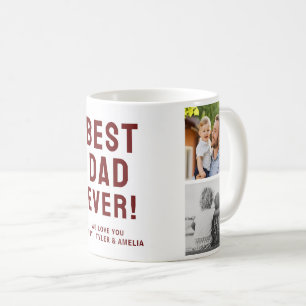 Mug Collage photo Best Dad Ever 4