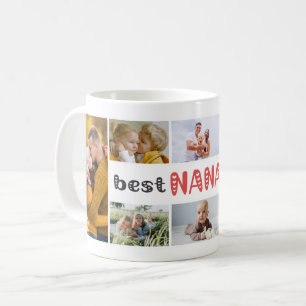 Mug Collage photo Best Nana Ever 
