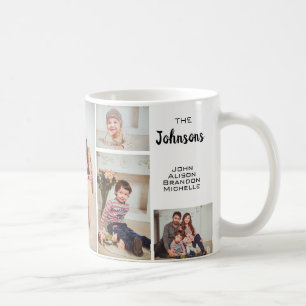 Mug Collage photo de famille personnalisée 6