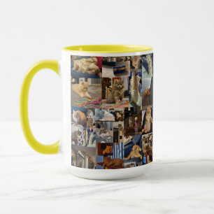 Mug Collage photo de Happy Kittens,