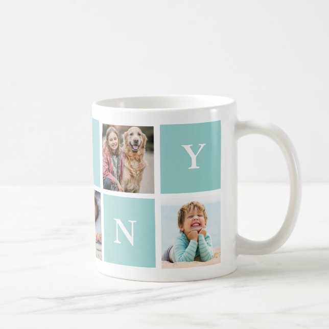 Mug Collage photo de la grand-mère nounou 5 (Droite)