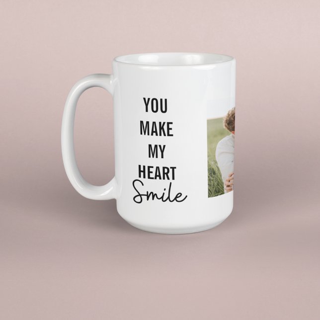 Mug Collage photo en couple et belle citation romantiq (Créateur téléchargé)