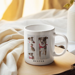 Mug Collage photo et devis pour animaux de compagnie m