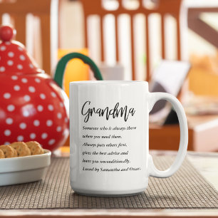 Mug Collage Photo & Meilleure grand-mère Jamais Meille