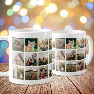 Mug Collage photo personnalisé