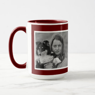 Mug Collage photo personnalisé moderne 2