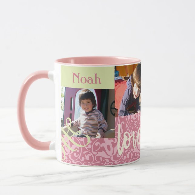Mug Collage Photo Personnalisé Pour Elle (Gauche)