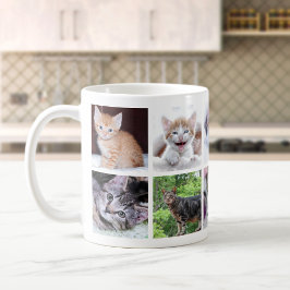 Mug Collage photo pour animaux de compagnie