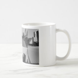 Mug Collage photo Rotterdam 4 en noir et blanc