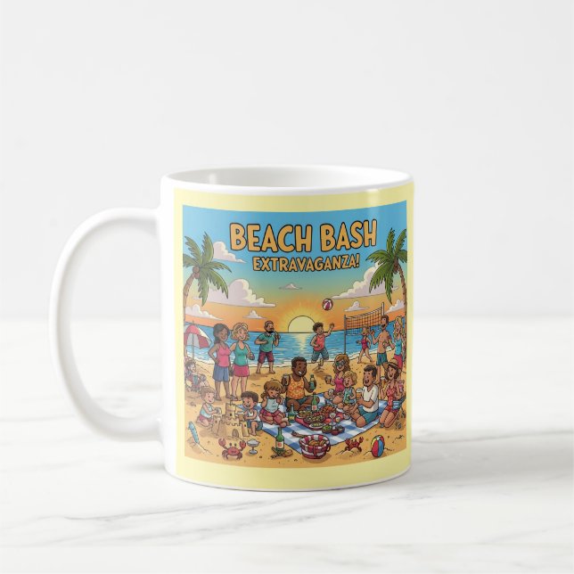 Mug Collecte de plages (Gauche)