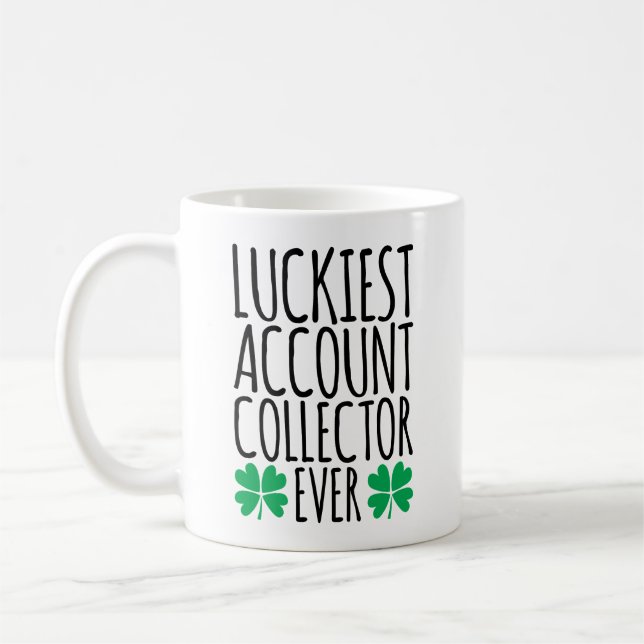 Mug Collecteur de compte Luckiest jamais (Gauche)