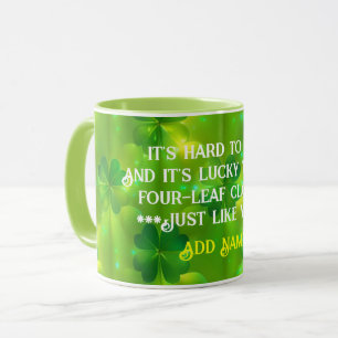 Mug Collection de 4 listes tendance en mode vert