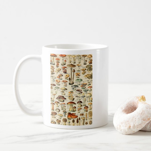 Mug Collection de champignons (Avec donut)