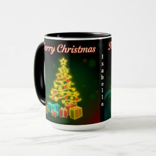 Mug Collection de Noël tendance Neon Holiday