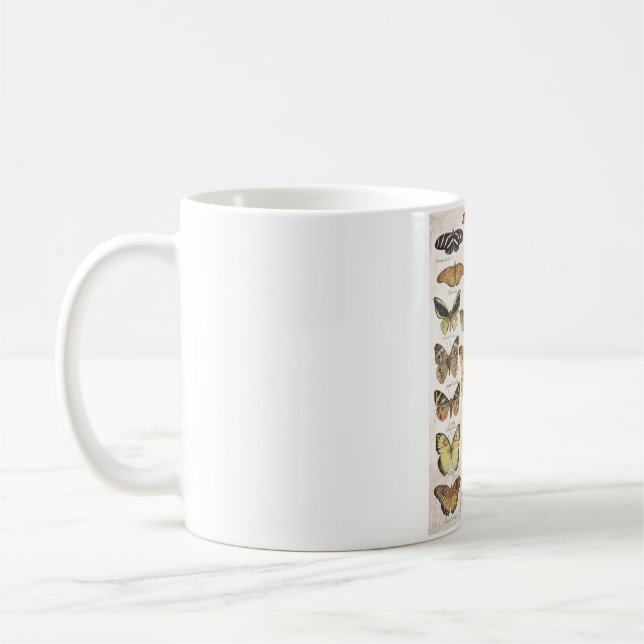 Mug Collection de papillons (Gauche)