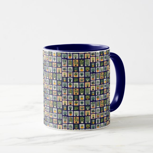 Mug Collection de plantes (Devant droit)