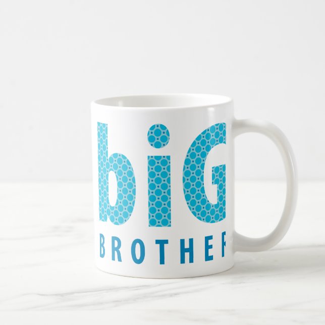 Mug COLLECTION DE SOINS - grand frère {blue} (Droite)