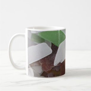Mug Collection de trésors de plage Photo Verre de mer
