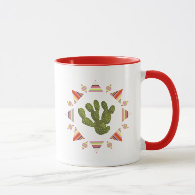 Mug Collection Llamarama | Cercle de cactus (Droite)