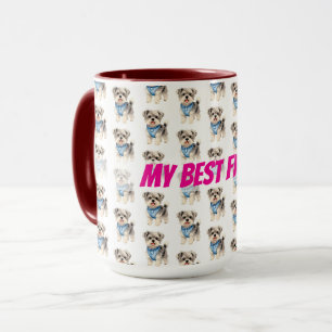 Mug Collection Personnalisée Élégant Gold Grooming pou