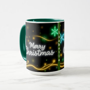 Mug Collection populaire de Noël Neon Holiday