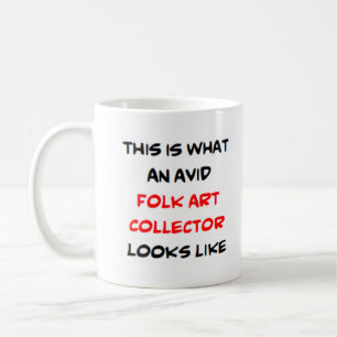 Mug collectionneur d'art populaire, David