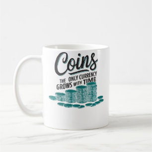 Mug Collectionneur de pièces Numismate Numismatique Co