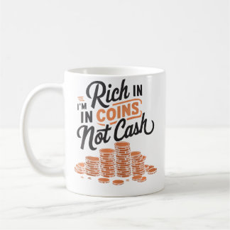 Mug Collectionneur de pièces Numismate Numismatique Co
