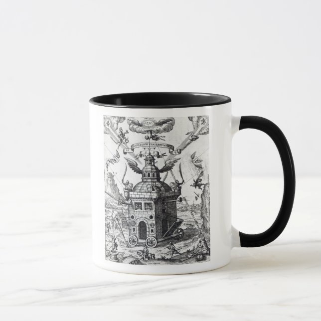 Mug Collégium Fama Fraternitatis de frontispice ' (Droite)
