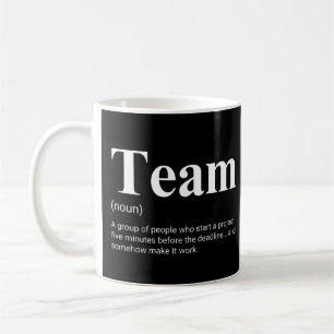 Mug Collègues et camarades de travail Définition d'équ
