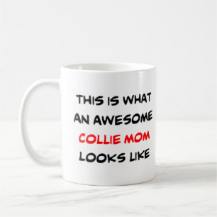 Mug collie maman, génial