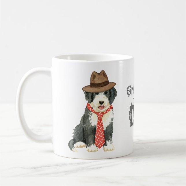 Mug Collie papa barrée (Gauche)