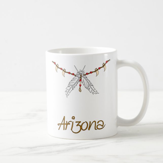 Mug Collier en plume (Droite)