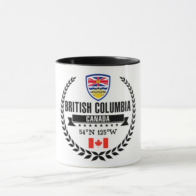 Mug Colombie-Britannique (Centre)