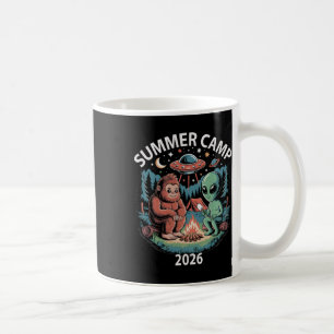 Mug Colonie de vacances d'été 2026 Alien Bigfoot Direc