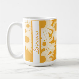 Mug Color Me Daisies Gold
